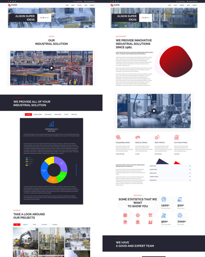 Alison - Template HTML Serbaguna Industri & Konstruksi & Pabrik - Fitur Gambar 2