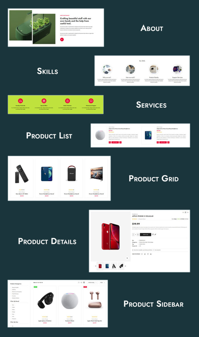 DigiCatalog - Template HTML eCommerce Serbaguna - Fitur Gambar 2