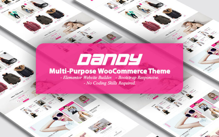 Dandy – Tema WooCommerce Serbaguna - Fitur Gambar 1