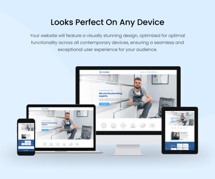 X-Plumbing - Template Elementor Siap Pakai Layanan - Fitur Gambar 5