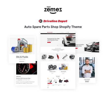 Driveline Depot - Tema Toko Online Shopify Responsif Suku Cadang Mobil 2.0 - Fitur Gambar 1