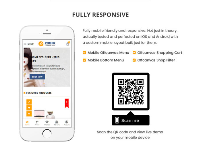 Pomer - Tema untuk Toko Parfum Tema WooCommerce - Fitur Gambar 3