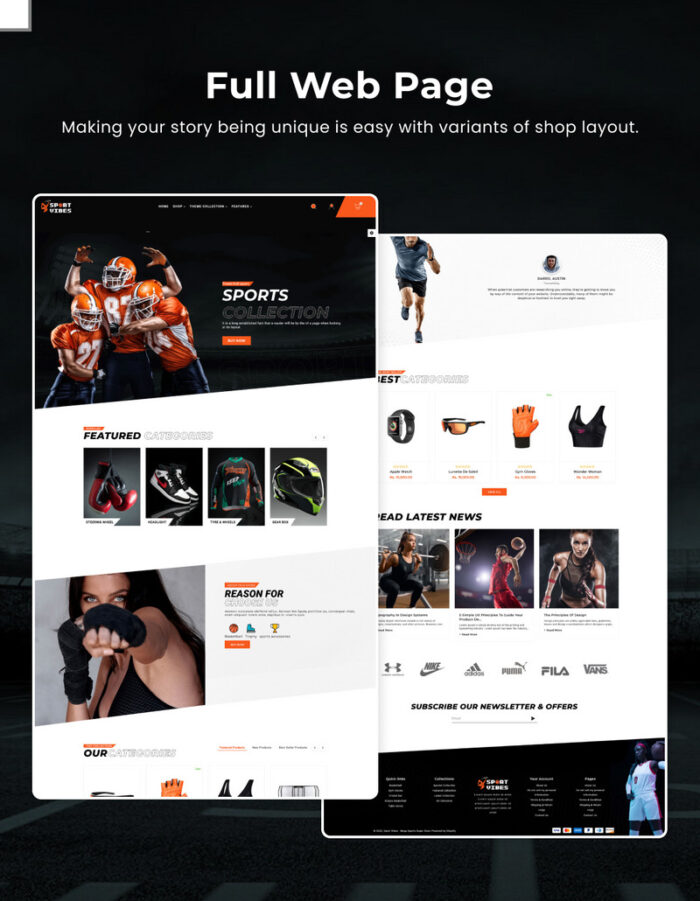 Sport Vibes - Mega Sports Shopify 2.0 Tema Responsif Premium - Fitur Gambar 4