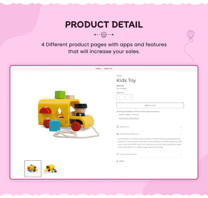 Tema Responsif Koala Little Kids, Mainan, Bermain, Mode Shopify 2.0 - Fitur Gambar 10