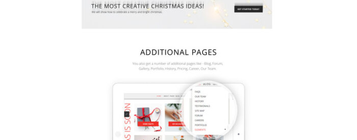 HolyGift - Template Joomla Toko Hadiah Natal - Fitur Gambar 5