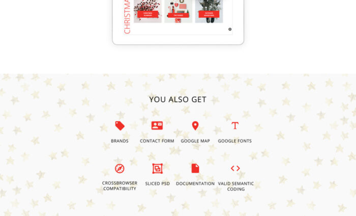 HolyGift - Template Joomla Toko Hadiah Natal - Fitur Gambar 6