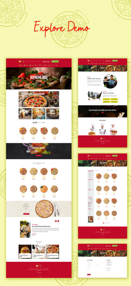 Varsity Pizza - Template HTML eCommerce Serbaguna - Fitur Gambar 1