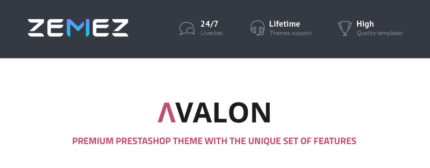 Tema PrestaShop Avalon - Toko Grosir - Fitur Gambar 1