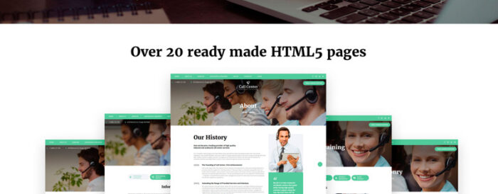 Call Center - Template Situs Web HTML Multihalaman Call Center Responsif - Fitur Gambar 4