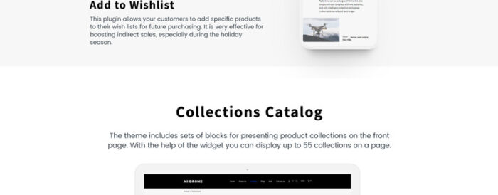 Mi Drone - Tema Shopify Responsif Produk Tunggal - Fitur Gambar 6