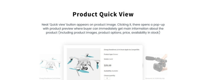 Mi Drone - Tema Shopify Responsif Produk Tunggal - Fitur Gambar 9