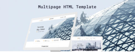 Spectrum - Template Situs Web HTML Multihalaman Konstruksi - Fitur Gambar 1