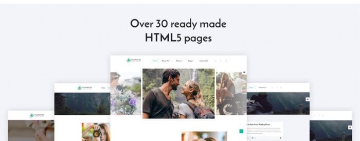 Moments - Template Situs Web Portofolio Fotografer Serbaguna - Fitur Gambar 4