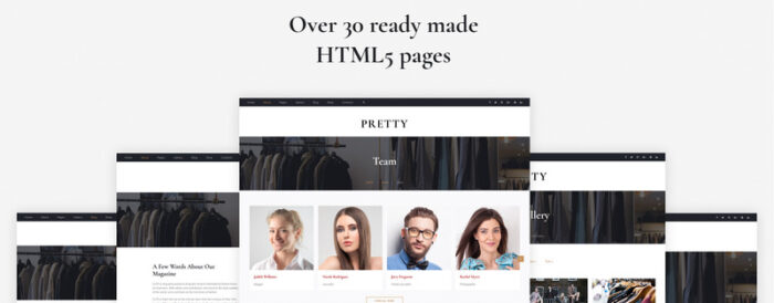 Pretty - Template Situs Web HTML5 Serbaguna Majalah - Fitur Gambar 4