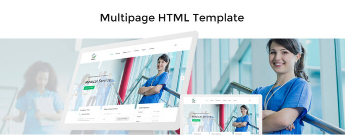 Klinik - Template Situs Web HTML5 Multihalaman Layanan Medis - Fitur Gambar 1