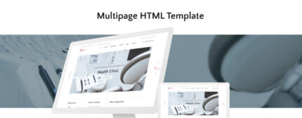 Template Situs Web HTML5 Multihalaman Kesehatan - Klinik - Fitur Gambar 1