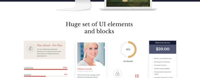 Compassive - Template Situs Web HTML5 Layanan Pemakaman & Pemakaman - Fitur Gambar 2