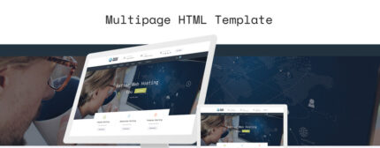 Cloud - Template Situs Web Multihalaman untuk Domain dan Hosting - Fitur Gambar 1