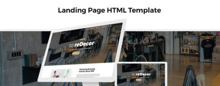 reDecor - Template Halaman Arahan HTML5 Renovasi Rumah - Fitur Gambar 1