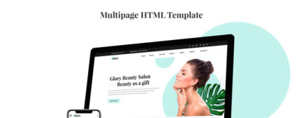 Glory - Template Situs Web Multihalaman Salon Kecantikan Divine - Fitur Gambar 1