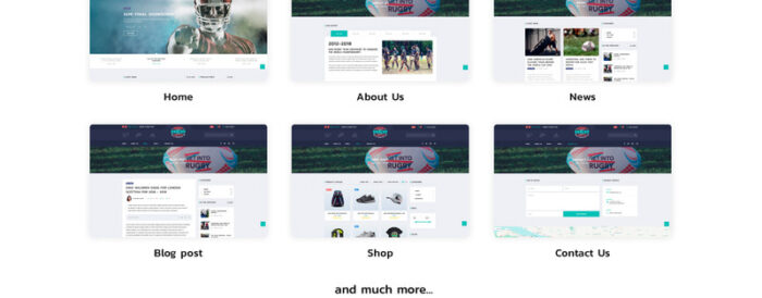 Reebok - Template Situs Web HTML5 Multihalaman Rugby - Fitur Gambar 3