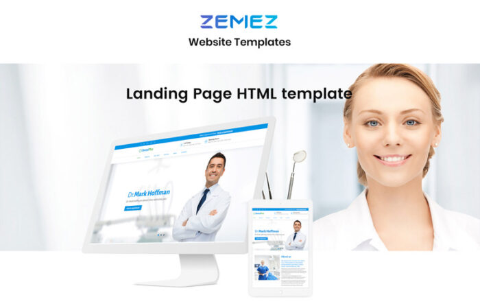 DentaPlus - Template Halaman HTML Klinik Gigi yang Akurat - Fitur Gambar 1