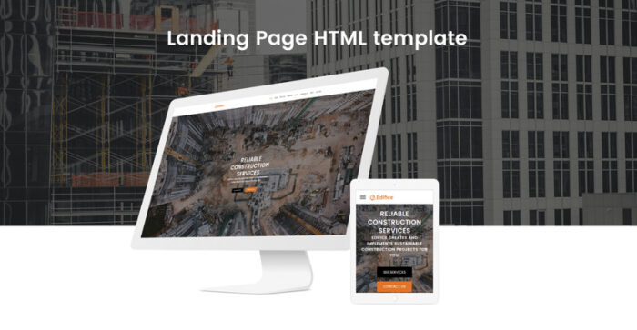 Edifice - Template Halaman HTML Layanan Konstruksi - Fitur Gambar 2