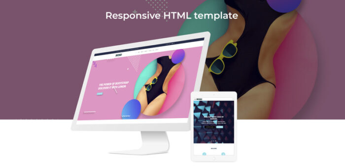 Lemon - Template Situs Web HTML Responsif Perusahaan Desain - Fitur Gambar 2