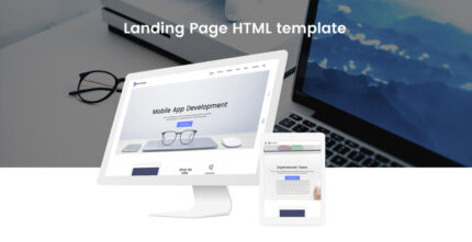 RatherApp - Template Halaman Arahan HTML5 Perusahaan Perangkat Lunak - Fitur Gambar 1