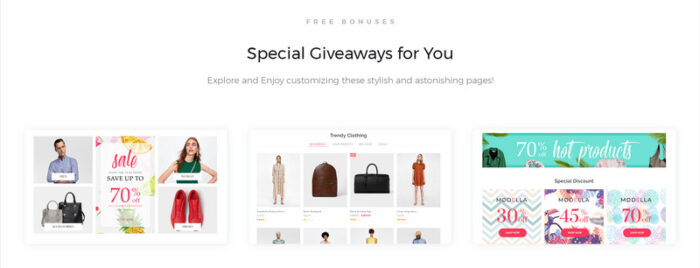 Modella - Tema Fashion Store Elementor WooCommerce - Fitur Gambar 2