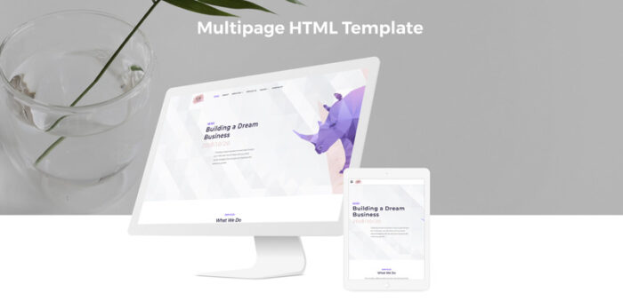 C/H Glitch - Template Situs Web HTML5 Multihalaman Bisnis - Fitur Gambar 2