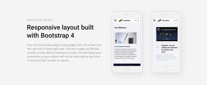 Investex - Template Situs Web Siap Pakai untuk Investasi - Fitur Gambar 5