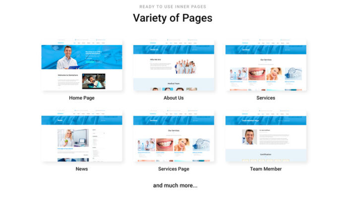 DentaCare - Template Situs Web Klinik Gigi Siap Pakai - Fitur Gambar 2