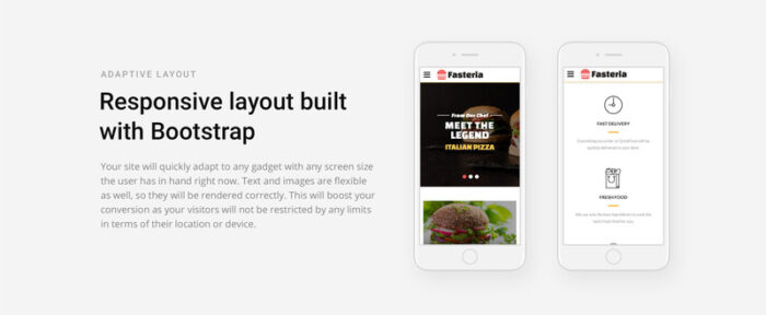 Fasteria - Template Situs Web Restoran Siap Pakai - Fitur Gambar 5