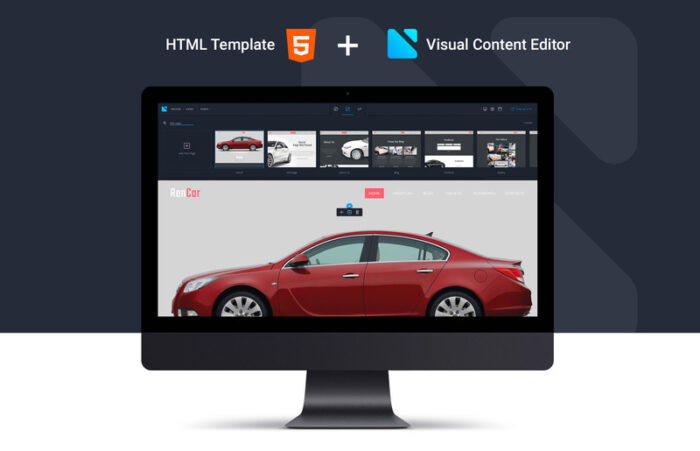 RenCar - Template Situs Web HTML Novi Minimal Siap Pakai untuk Mobil - Fitur Gambar 2