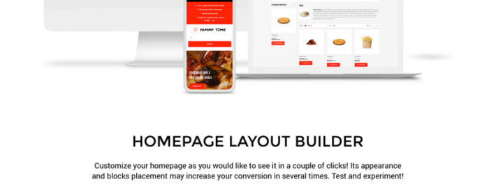 Yammy Time - Template OpenCart Modern Toko Pengiriman Makanan - Fitur Gambar 2