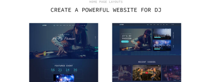 DJ FOX - Template Situs Web HTML Bootstrap Kreatif Multihalaman DJ - Fitur Gambar 3