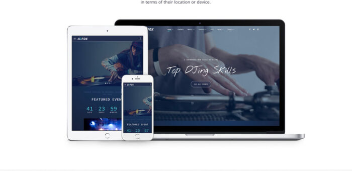 DJ FOX - Template Situs Web HTML Bootstrap Kreatif Multihalaman DJ - Fitur Gambar 11