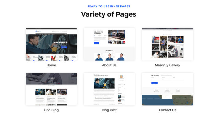 Autopoint - Template Situs Web HTML Kreatif Multihalaman Perbaikan Mobil - Fitur Gambar 3
