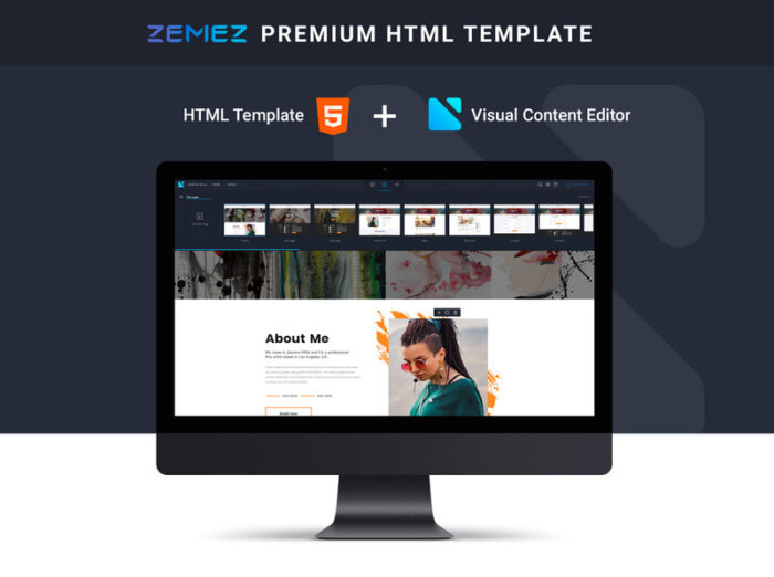 Jasmine Mills - Template Situs Web HTML Kreatif Siap Pakai - Fitur Gambar 1