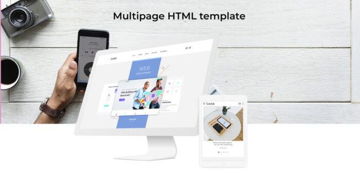 InWeb - Web Development Studio Template Situs Web HTML5 Multihalaman Bersih - Fitur Gambar 2