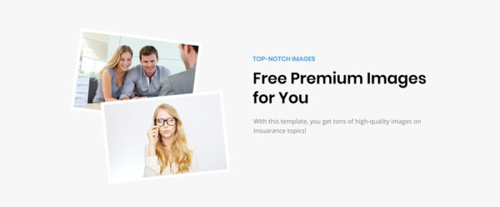 Progresif - Template Halaman Arahan Bootstrap4 HTML Bersih Asuransi - Fitur Gambar 4