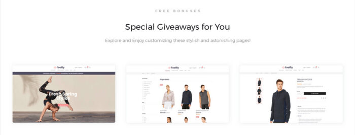 Feelfly - Tema Toko Mode ECommerce Modern Elementor WooCommerce - Fitur Gambar 2