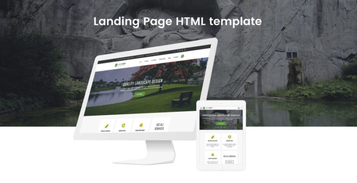 GREENPOINT - Template Halaman Arahan HTML Bootstrap Kreatif Desain Lanskap - Fitur Gambar 2