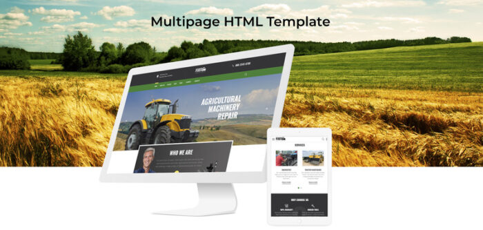 FIXIT - Template Situs Web HTML Klasik Multihalaman Perbaikan Traktor - Fitur Gambar 2