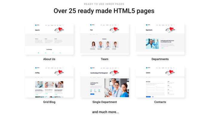 Healthia - Template Situs Web HTML Multihalaman Bersih Medis & Perawatan Kesehatan - Fitur Gambar 2