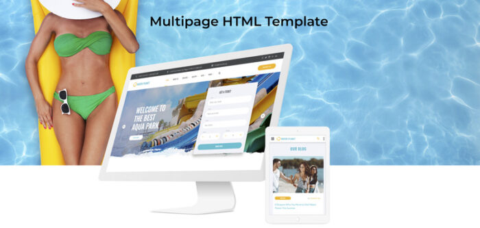 Water Planet - Template Situs Web HTML Multihalaman Kreatif Taman Hiburan - Fitur Gambar 2