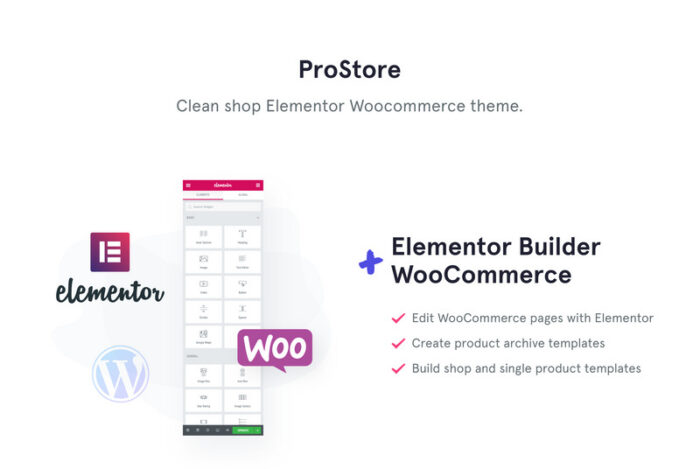 ProStore - template toko bersih untuk WooCommerce dengan Elementor - Fitur Gambar 1