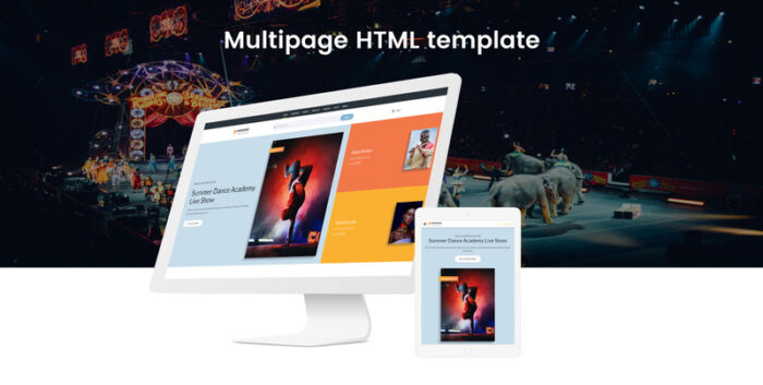 Akhir Pekan - Tiket Template Situs Web HTML Kreatif Multihalaman - Fitur Gambar 2