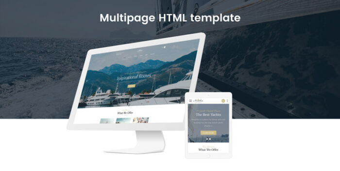 Nautilus - Template Situs Web HTML Multihalaman untuk Berlayar - Fitur Gambar 2